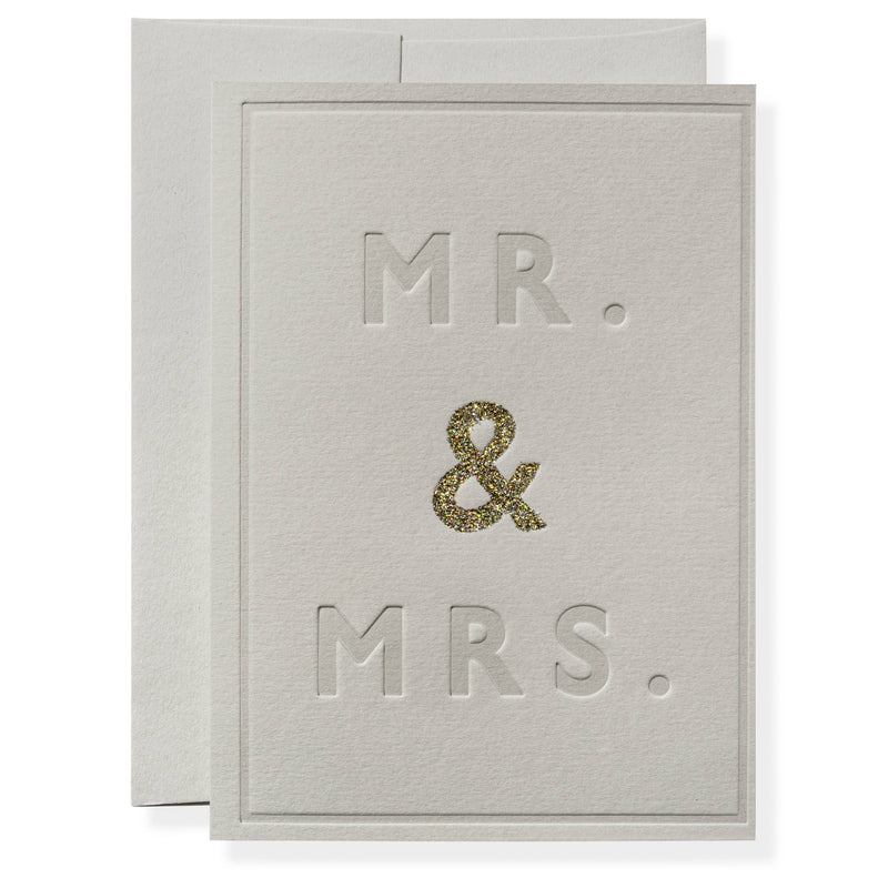 Mr. and Mrs. Greeting Card