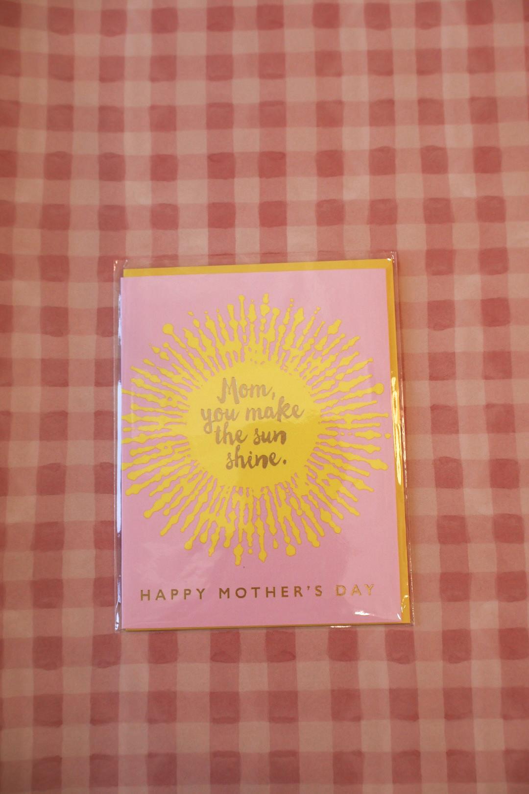 Shine Mothers Day Card