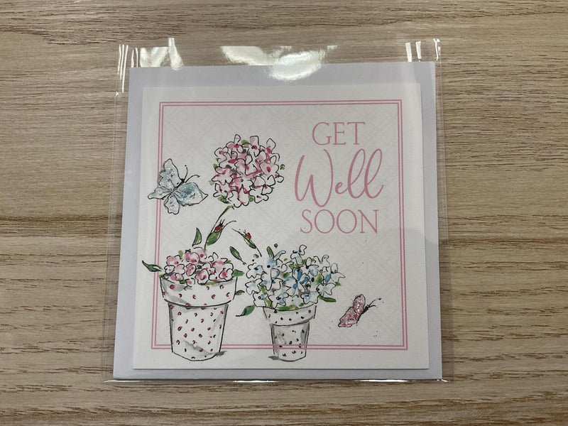 Get Well Soon mini card