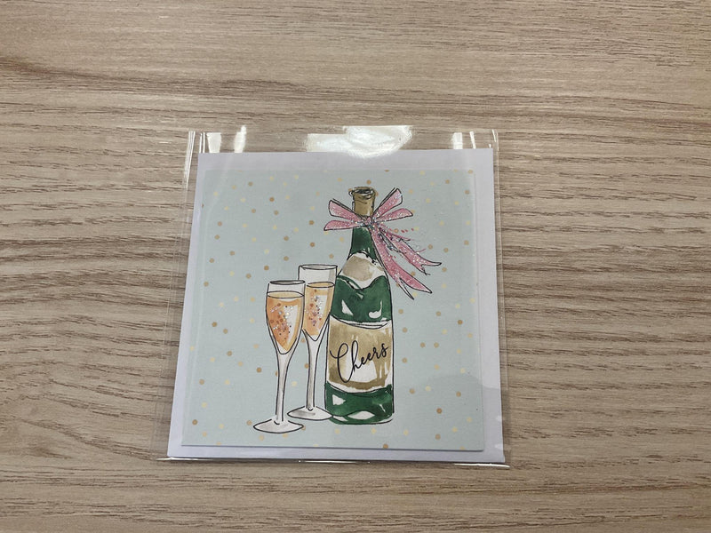 Cheers mini card