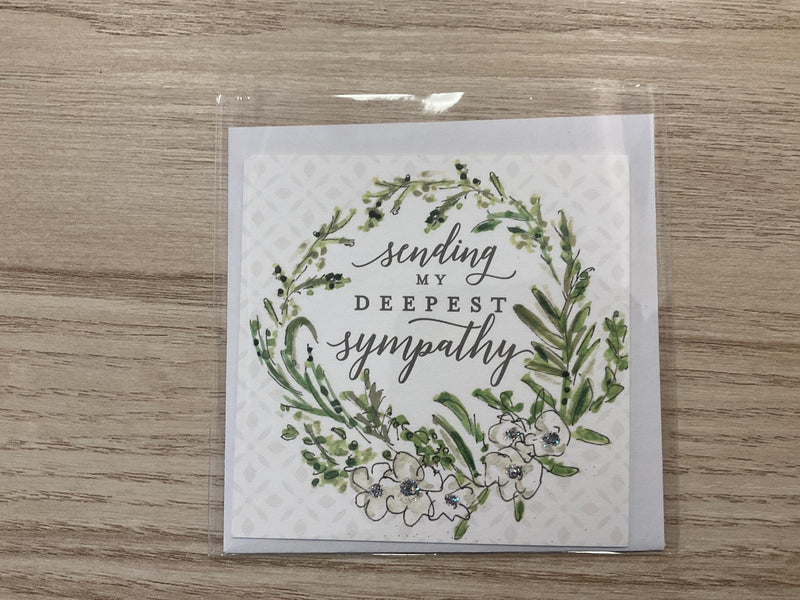 Sending My Deepest Sympathy mini card