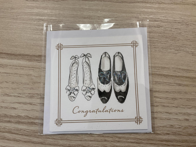 Congratulations (perfect pair) mini card