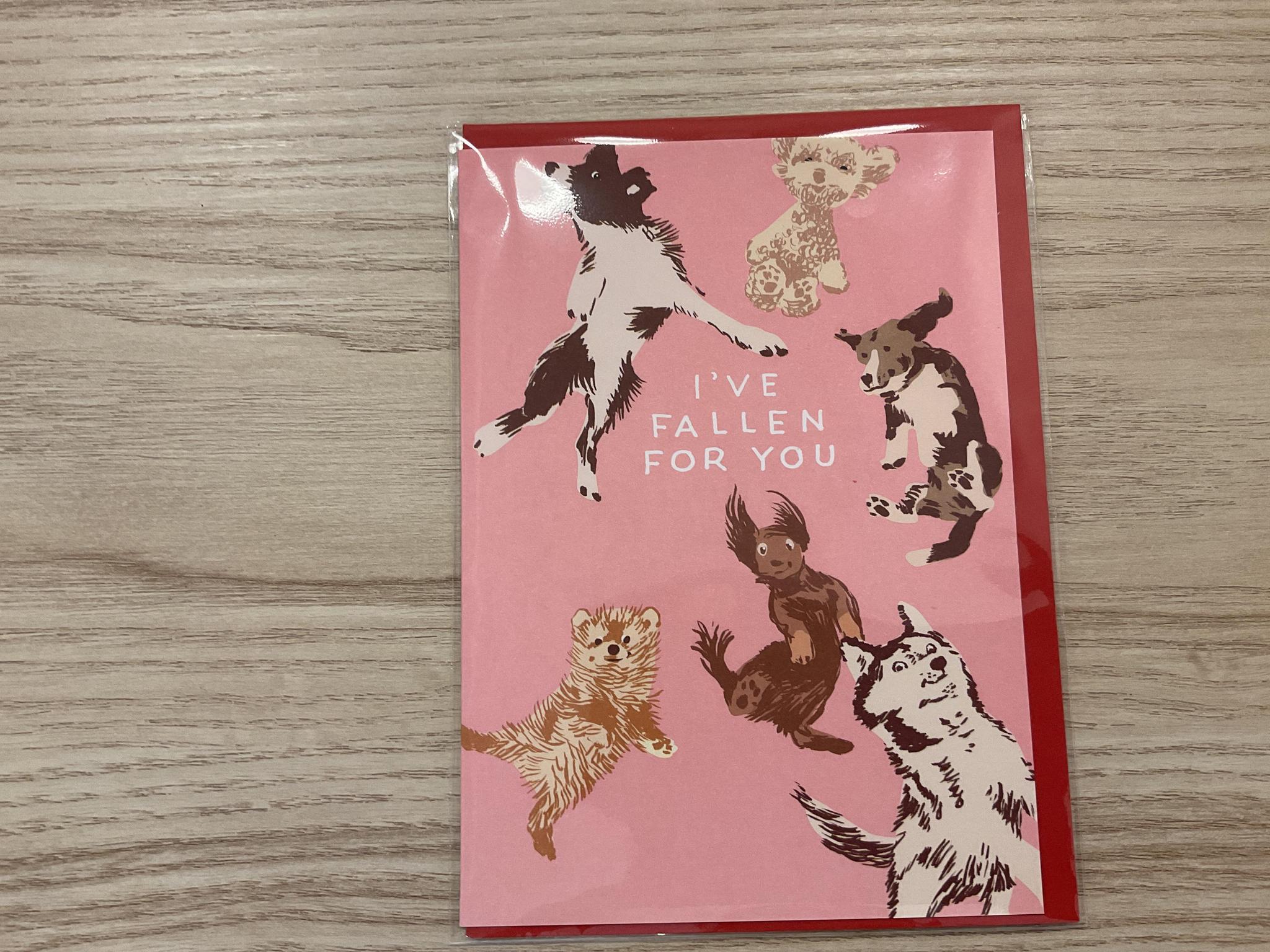I've Fallen For You card