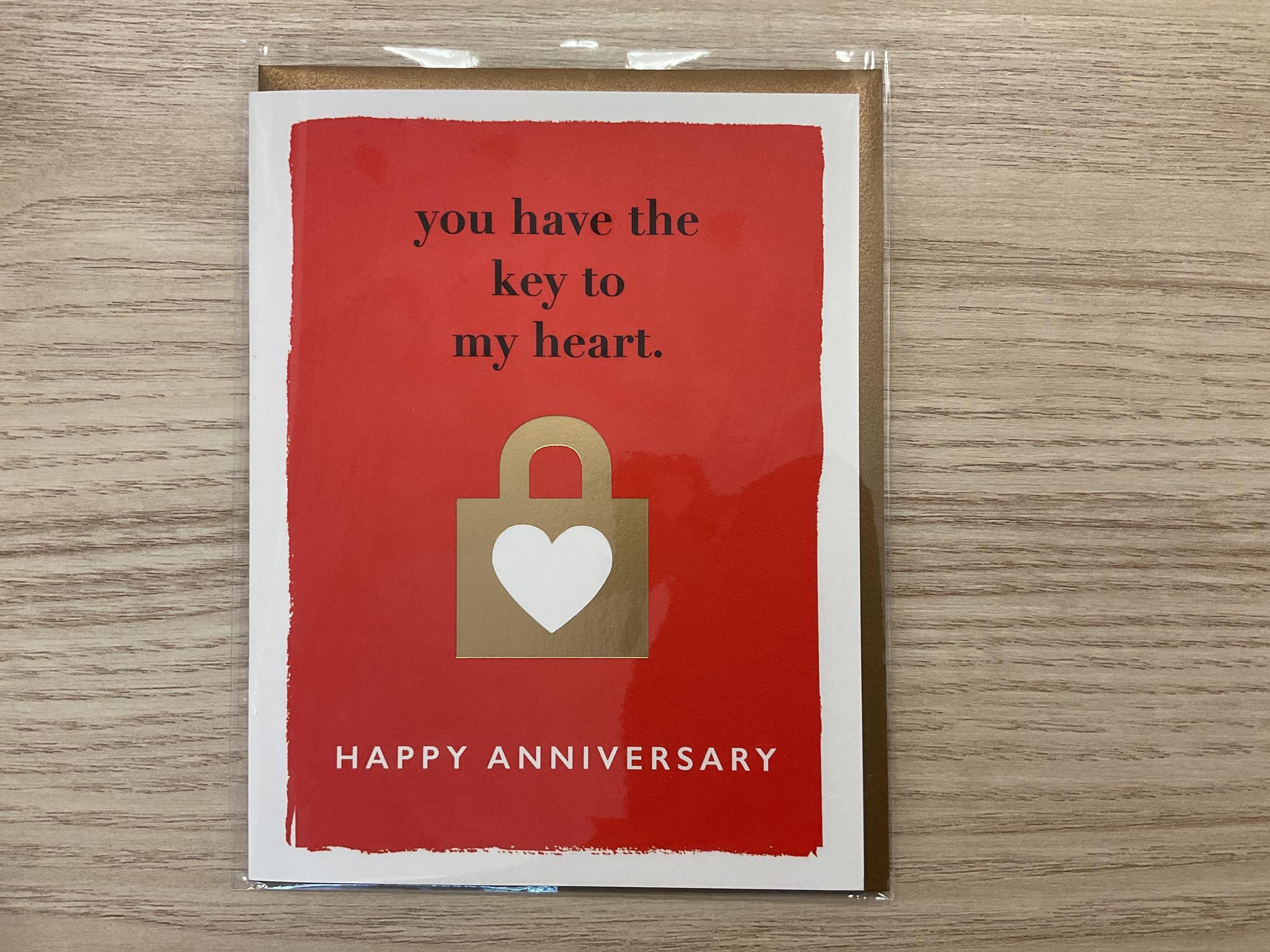 Key To My Heart card