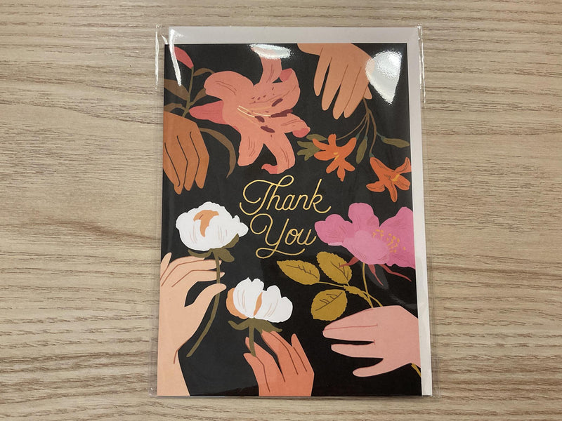 Flowers "Thank You" card