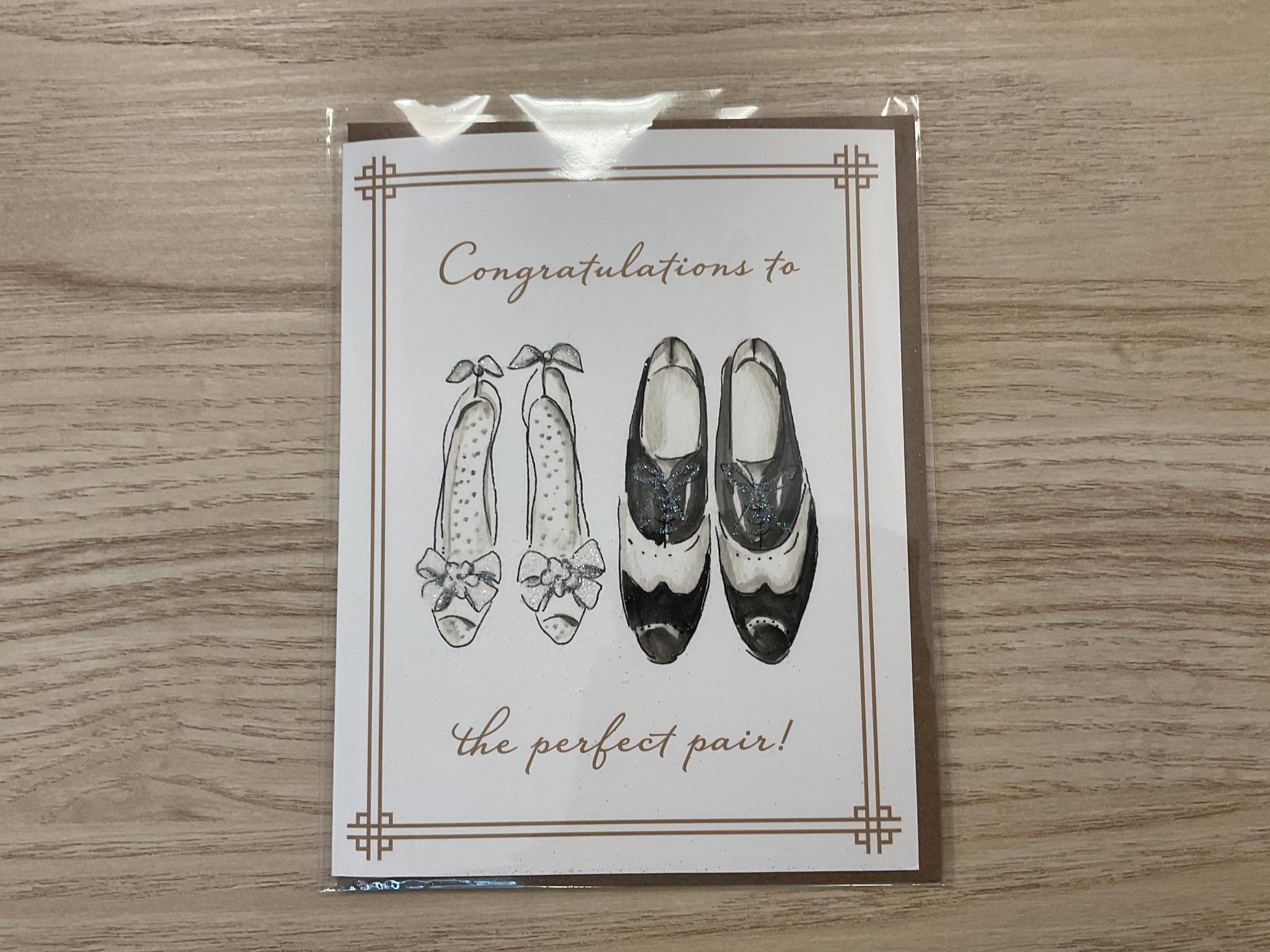 Congrats to the perfect pair card