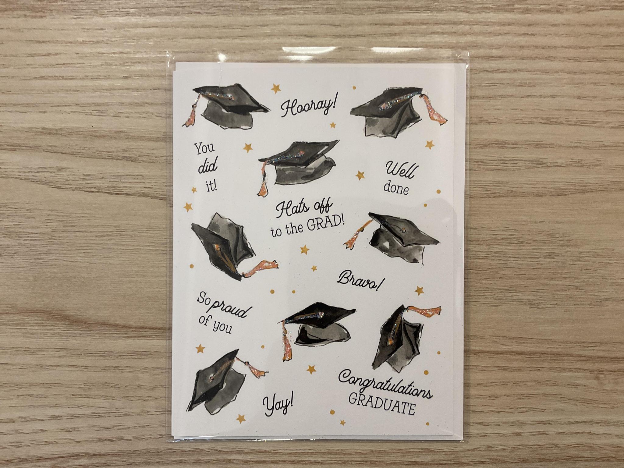 hats off to the grad card