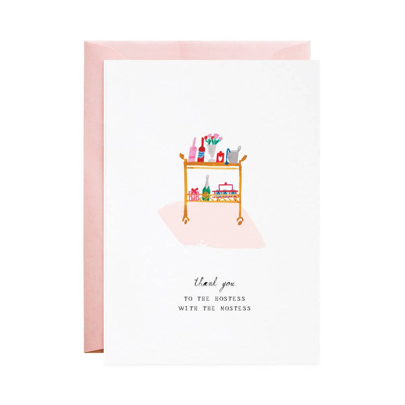 Thank You For the Hostess - Greeting Card