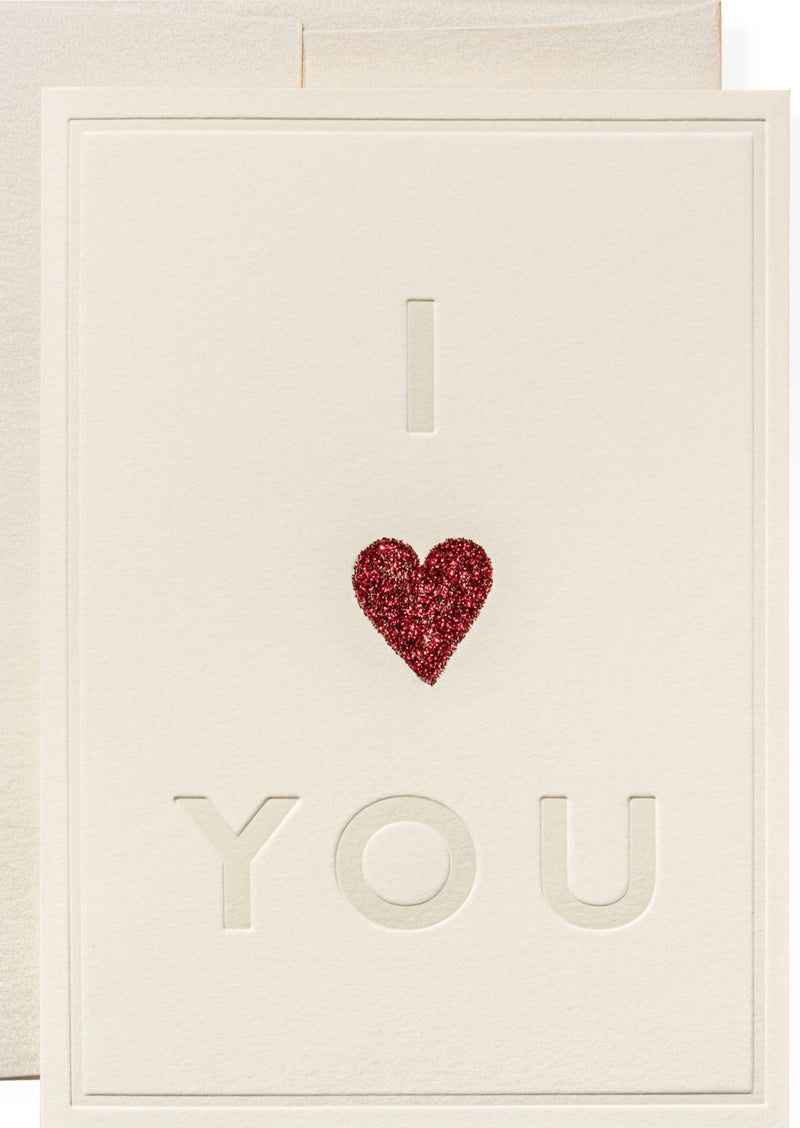 I Heart You Greeting Card