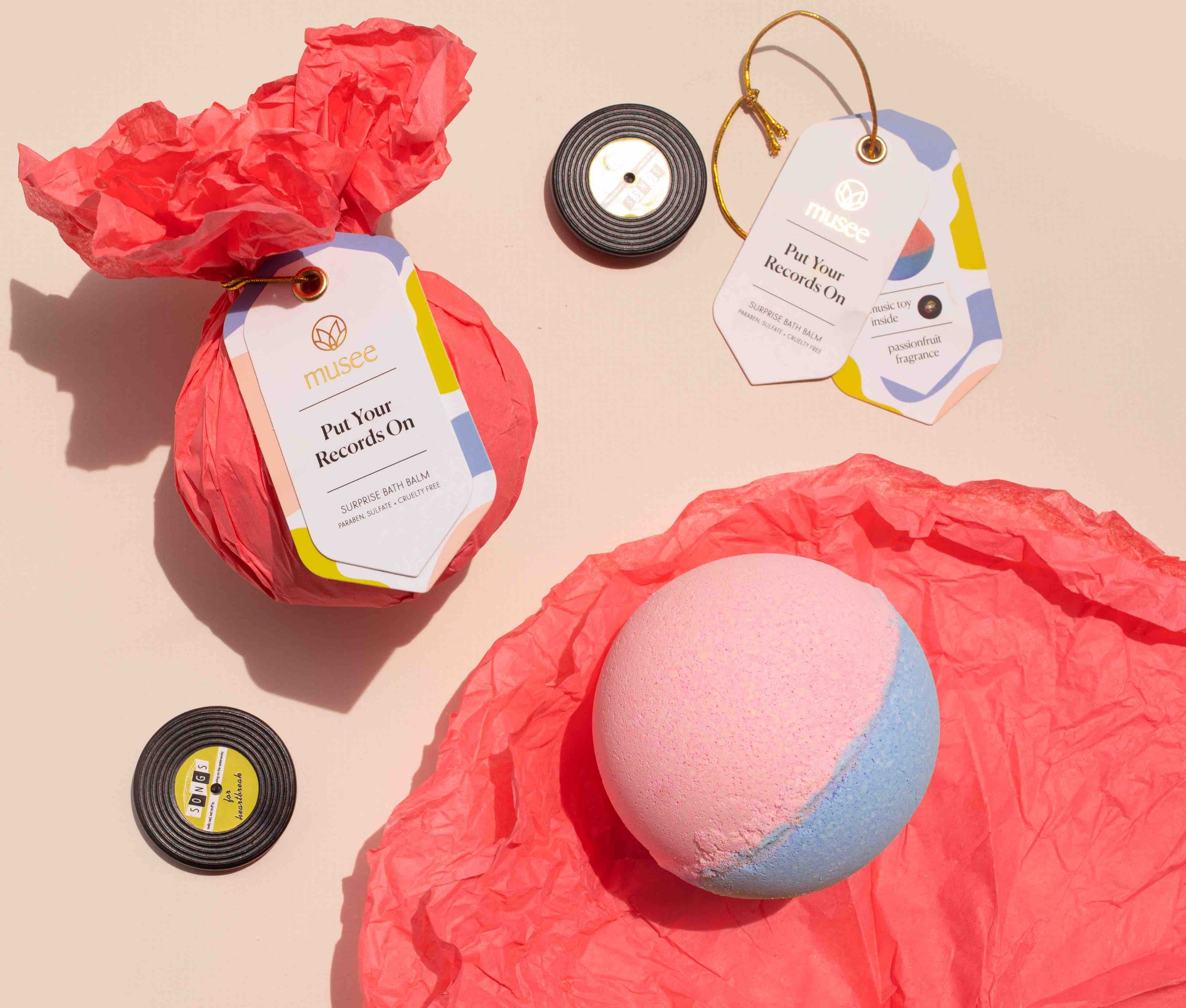 Put Your Record On Bath Bomb