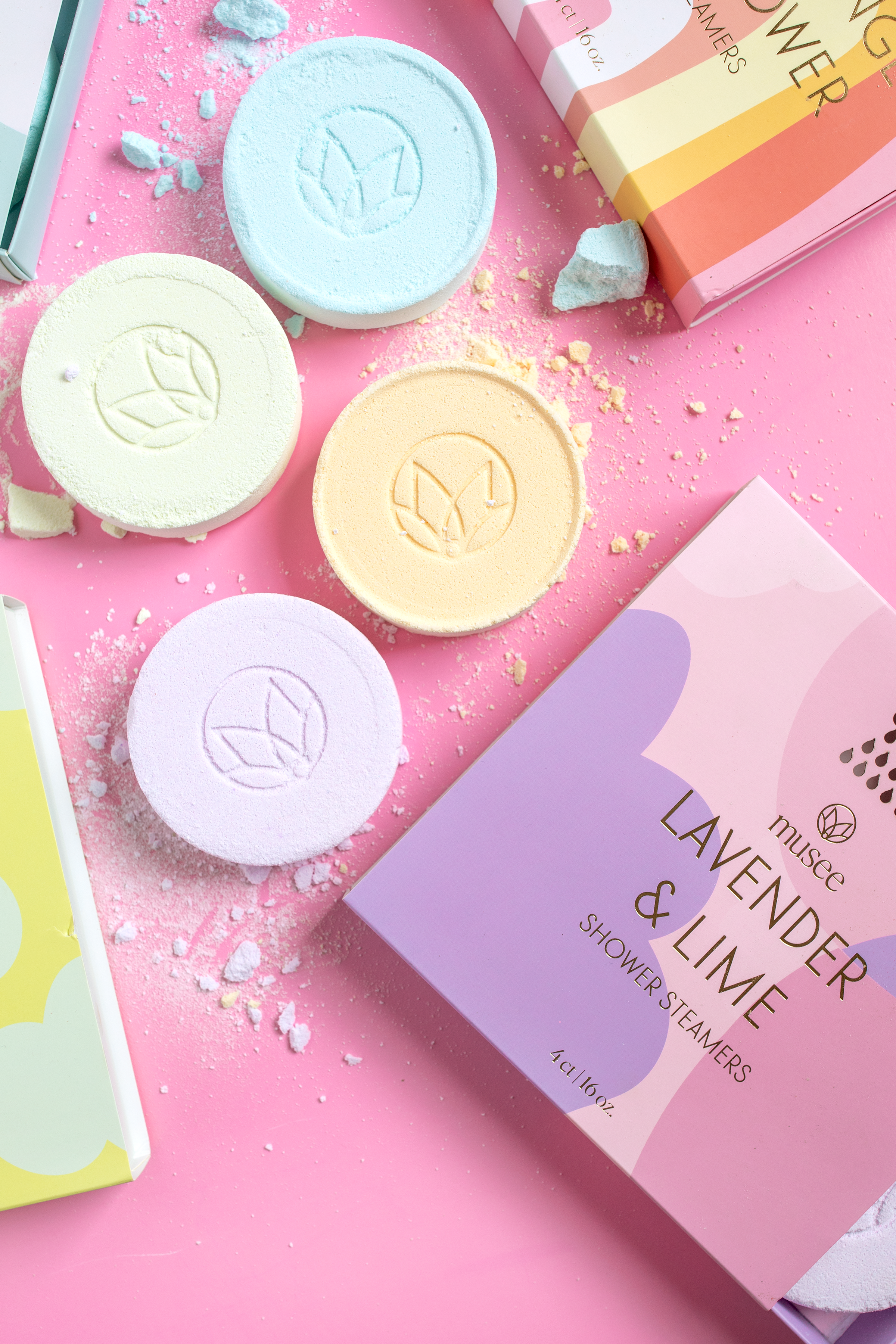 Lavender & Lime Shower Steamers