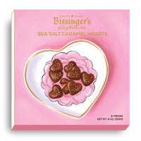 Bissinger's Milk Salted Caramel Hearts Box