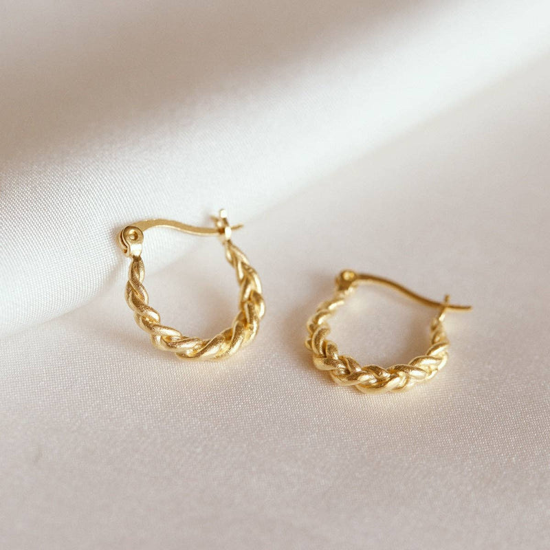 Tortis Earrings | Jewelry Gold Gift Waterproof